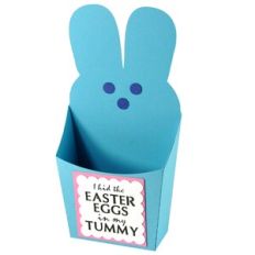 Easter Blue Bunny Treat Cup