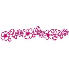 Garden of Flowers Border