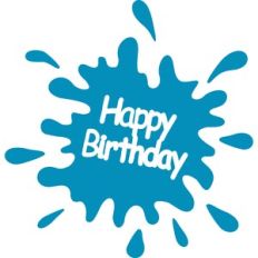 happy birthday splash