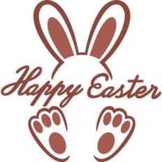 happy easter bunny