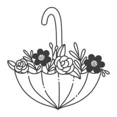 Floral Umbrella