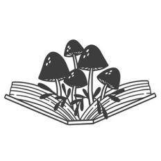 Boho Mushroom Book