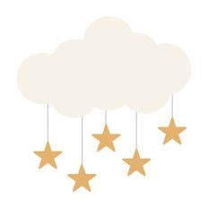 Cloud Mobile With Stars