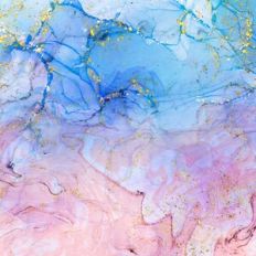 Glittery Alcohol Ink Background