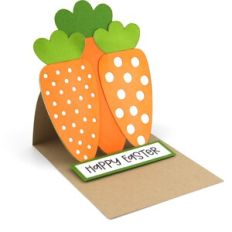 A2 Easel Card Easter Carrots
