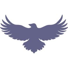 flying bird silhouette