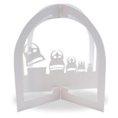 ONE LAYERED POP-UP travel Ruissia