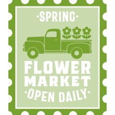 spring flower market
