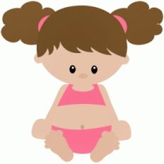 girl sitting in swim suit
