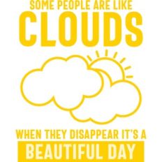 people are like clouds