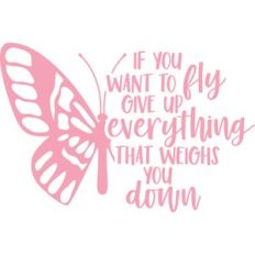 if you want to fly