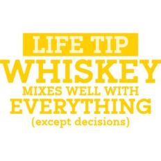 whiskey mixes well with everything