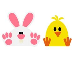 Spring Bunny and Chick