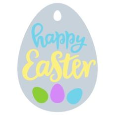 Happy Easter Gift Tag