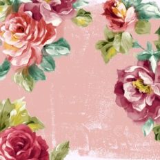 Rose Painting Background
