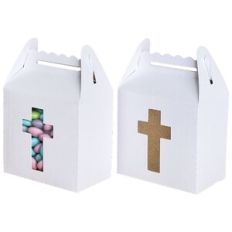 Scallop Gable Box with Cross Window