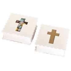 Double Scallop Box with Cross Window