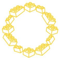 brick wreath