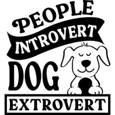 People Introvert Dog Extrovert