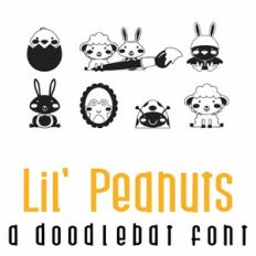 Lil' Peanuts Doodlebat Font