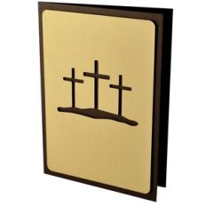 Easter Crosses Stencil Card