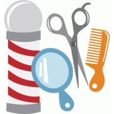haircut barbershop set