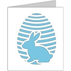 easter bunny card