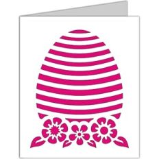 easter flowers card