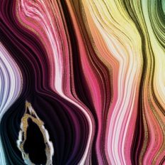 liquid marble rainbow pattern