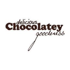 Delicious Chocolatey Goodness Wordart Print and Cut