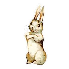 Vintage Easter Bunny Rabbit Print and Cut