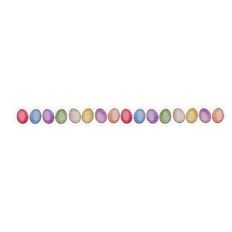 Shabby Paper Easter Eggs Border Print and Cut