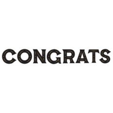 Congrats