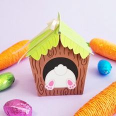 Mini Bunny in Tree Treat Box