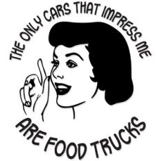The only cars that impress me are food trucks