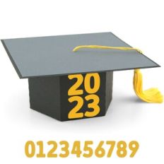 Hexagon Box Graduation Cap