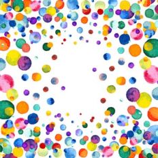 birthday party watercolor texture