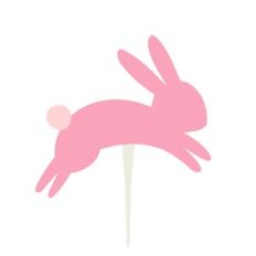 Jumping Bunny Cupcake Topper