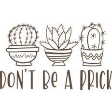 don't be a prick