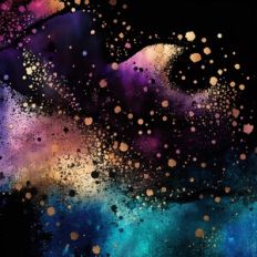 Abstract Glitter Watercolor Background Pattern