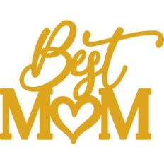 Best Mom Cake Topper