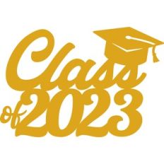 Class Of 2023 Cake Topper