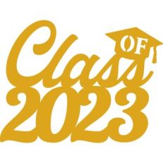 Class Of 2023 Cake Topper