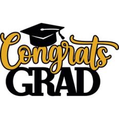 Congrats Grad Cake Topper