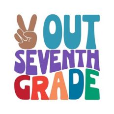 Peace Out Seventh Grade