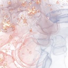 Alcohol Ink and Rose Gold Foil Background Pattern