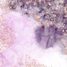 Alcohol Ink and Gold Foil Flake Background Pattern