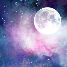 Night Sky Background Pattern