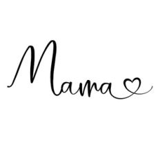 Mama with Heart for Mother's Day