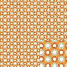 Retro 70s Daisy Flower Floral Printable Pattern Background